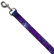 Dog Leash - Galaxy Blues/Purples