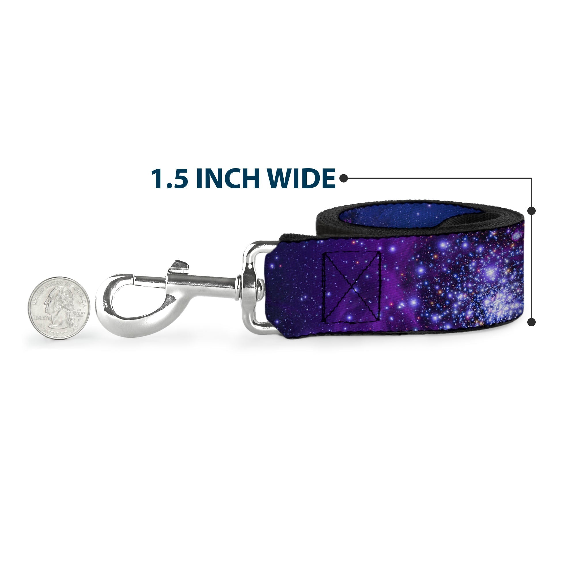 Dog Leash - Galaxy Blues/Purples