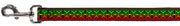 Dog Leash - Geomteric2 Black/Red/Yellow/Green