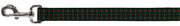 Dog Leash - Geometric3 Black/Forest Green/Red