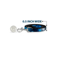 Load image into Gallery viewer, Dog Leash - Galaxy Blues/Blues
