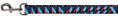 Load image into Gallery viewer, Dog Leash - Geometric Peaks Blues/Purple/Red

