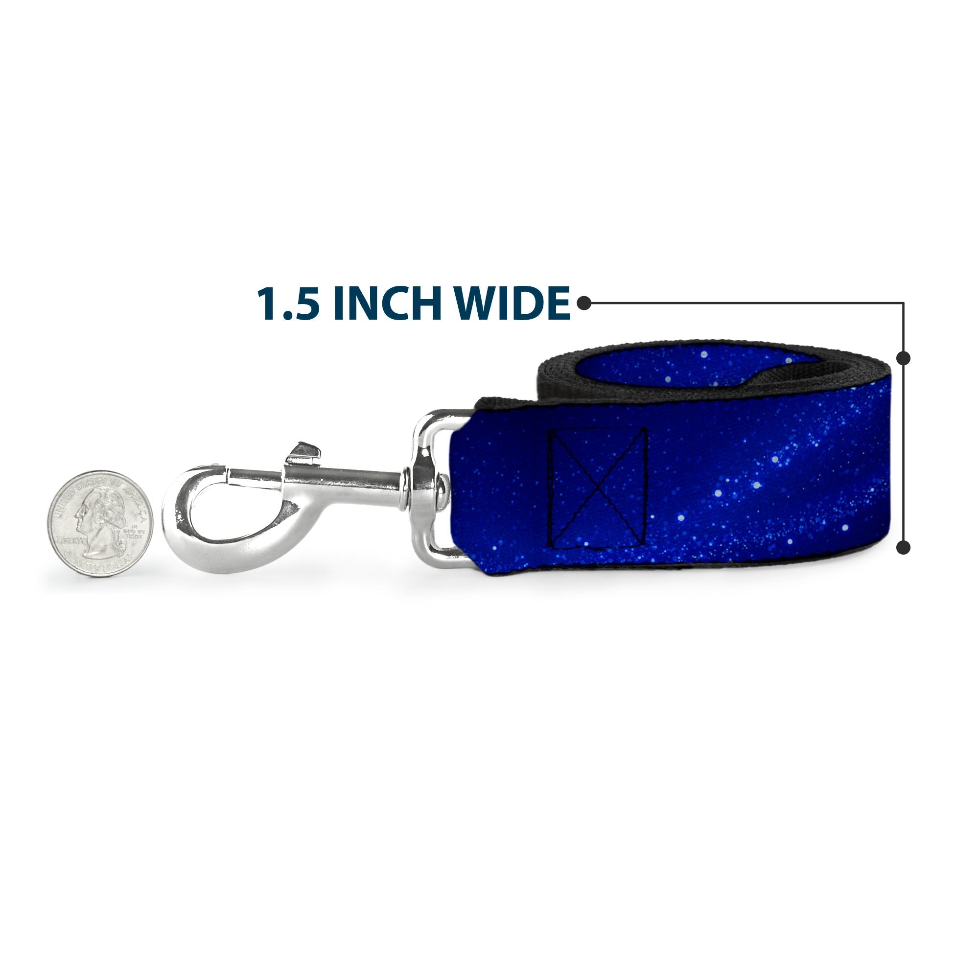 Dog Leash - Galaxy Arch Blues/White