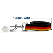 Dog Leash - Germany Flag Weathered