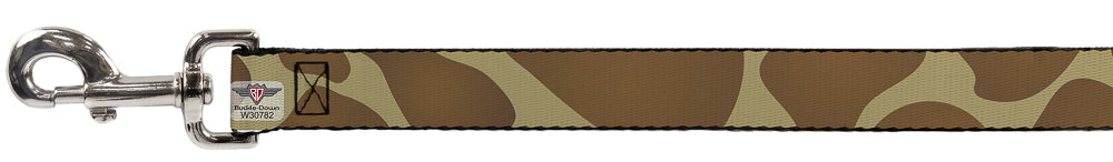 Dog Leash - Giraffe Spots Tan/Brown