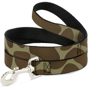 Dog Leash - Giraffe Spots Tan/Brown
