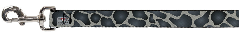 Dog Leash - Giraffe Spots Gray/Charcoal