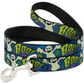 Load image into Gallery viewer, Dog Leash - Ghost BOO! Blue/Multi Color
