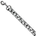 Load image into Gallery viewer, Dog Leash - Ghosts Scattered Black/White
