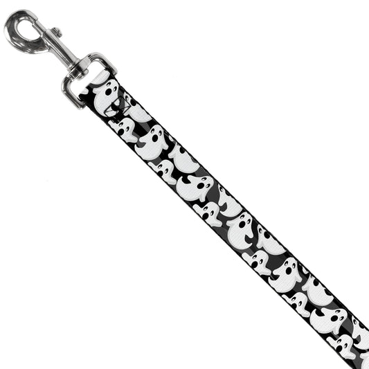 Dog Leash - Ghosts Scattered Black/White