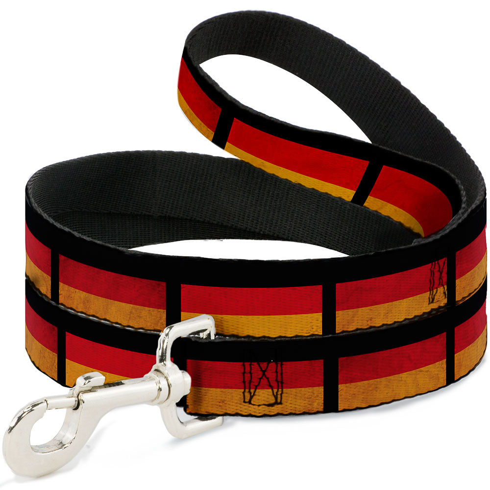 Dog Leash - German Flag Distressed