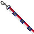 Load image into Gallery viewer, Dog Leash - Georgia Flag
