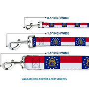 Dog Leash - Georgia Flag