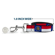 Dog Leash - Georgia Flag