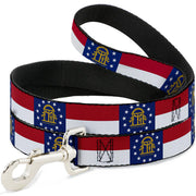 Dog Leash - Georgia Flag