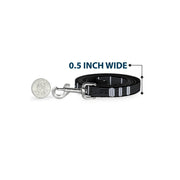 Dog Leash - Guitar Neck Black/White