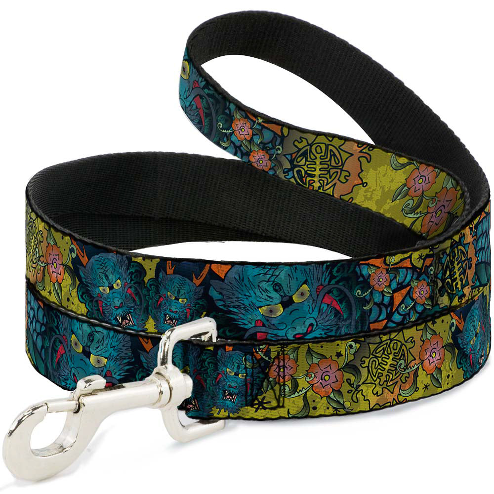 Dog Leash - Honor CLOSE-UP Yellow