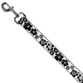 Load image into Gallery viewer, Dog Leash - Hibiscus White/Black
