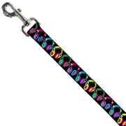 Dog Leash - Headphones Black/Neon