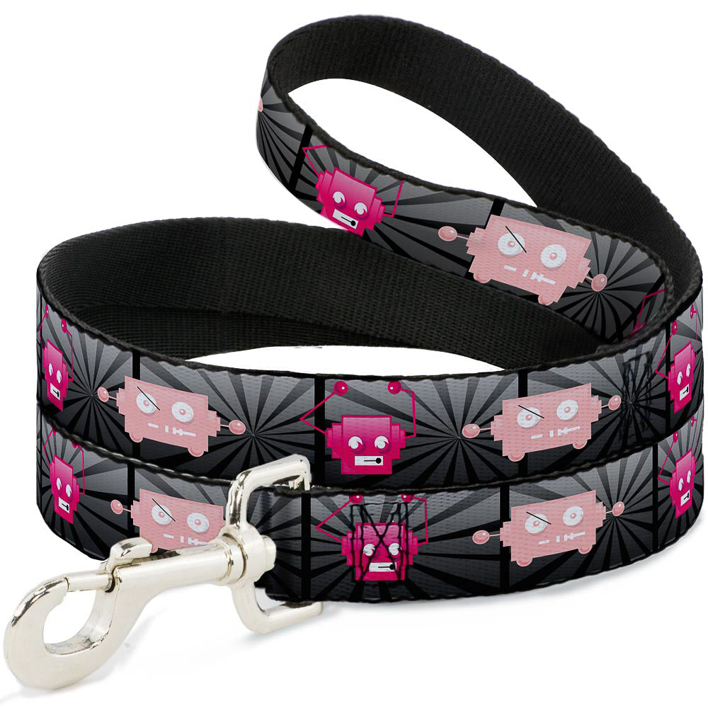 Dog Leash - Hot Beat Bot Pink