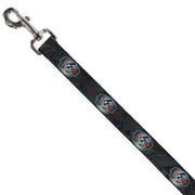 Dog Leash - High Voltage Skull