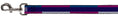 Load image into Gallery viewer, Dog Leash - Hash Mark Stripe Navy/Turquoise/Fuchsia/White
