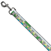 Dog Leash - Hippo Cartoon