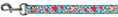 Load image into Gallery viewer, Dog Leash - Happy Cupcakes Buffalo Plaid White/Blue
