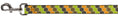 Load image into Gallery viewer, Dog Leash - Honeycomb Greens/Orange
