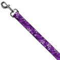 Load image into Gallery viewer, Dog Leash - Hibiscus Collage Purple Shades
