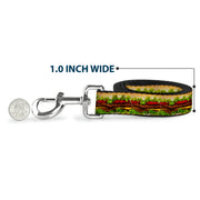 Dog Leash - Hamburger Vivid