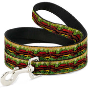 Dog Leash - Hamburger Vivid