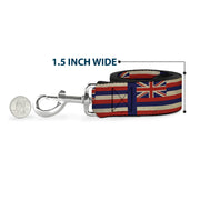 Dog Leash - Hawaii Flags2/Navy