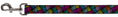 Load image into Gallery viewer, Dog Leash - Halftone Blocks Charcoal/Pinks/Greens/Orange/Yellow
