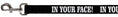 Load image into Gallery viewer, Dog Leash - IN YOUR FACE Black/White
