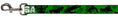Load image into Gallery viewer, Buckle-Down Dog Leash - IRISH YOGA Poses/Clovers Greens/Black/White
