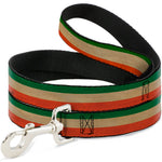 Dog Leash - Ireland Flag Stripes Distressed