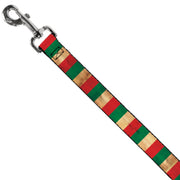 Dog Leash - Italy Flag Continuous Vintage