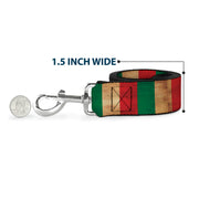 Dog Leash - Italy Flag Continuous Vintage