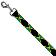 Dog Leash - Jamaica Flags