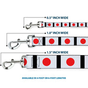 Dog Leash - Japan Flags