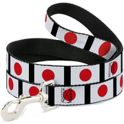 Dog Leash - Japan Flags