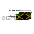 Load image into Gallery viewer, Dog Leash - Jamaica Flags Vintage Black
