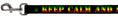 Load image into Gallery viewer, Buckle-Down Dog Leash - KEEP CALM AND SMOKE UP Black/Rasta
