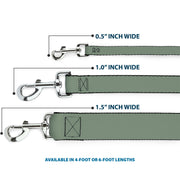 Dog Leash - Khaki Green