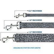 Dog Leash - Leopard White