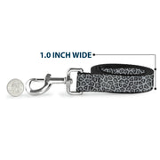 Dog Leash - Leopard White