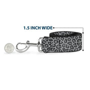 Dog Leash - Leopard White