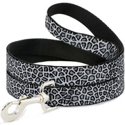 Dog Leash - Leopard White