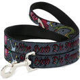 Load image into Gallery viewer, Dog Leash - Live Hard Die Young Gray
